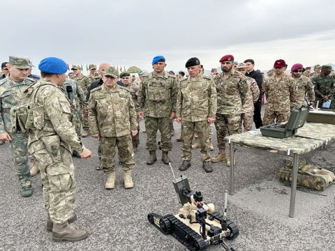 "Erciyes - 2025&rdquo; təlimində "Yüksək Səviyyəli Müşahidəçi Günü" keçirilib