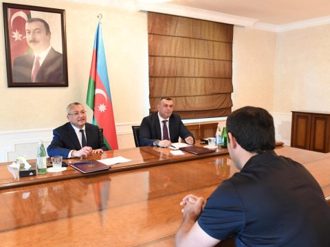 Rövşən Rzayev İsmayıllıda qəbul keçirdi -&nbsp;FOTOLAR