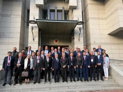 Səfir Türkiyədən gələn jurnalislərlə görüşdü - FOTOLAR