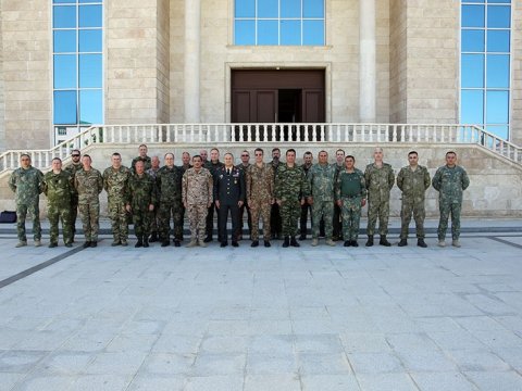 Hərbi attaşelər Naxçıvanda - VİDEO