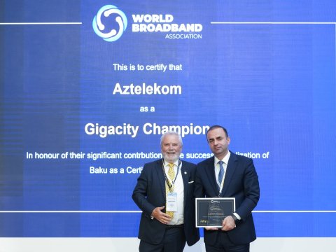 &ldquo;Aztelekom&rdquo; daha bir nüfuzlu beynəlxalq mükafata layiq görüldü