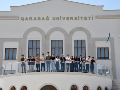 Qarabağ Univesitetində tədris yekunlaşdı - FOTOLAR