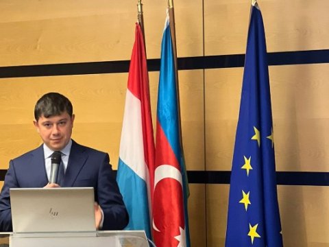 Lüksemburq azərbaycanlıları ilə görüş keçirildi - FOTOLAR