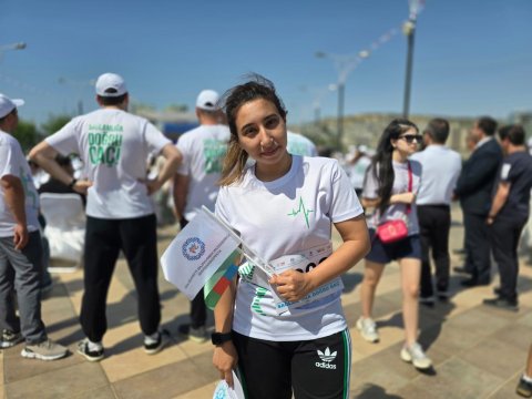 Səhiyyə işçiləri yarışır - "Sağlamlığa doğru qaç"