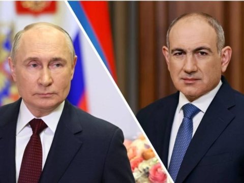 Putin 50 yaşını tamamlayan Paşinyana nə dedi...