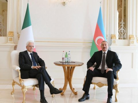 İlham Əliyev İtaliya Prezidentini təbrik etdi