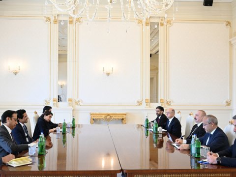 Prezident Pakistan nazirini qəbul edib