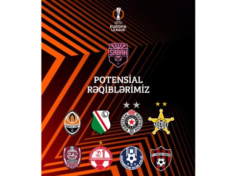 &ldquo;Sabah&rdquo;ın Avropa Liqadakı rəqibləri - Siyahı