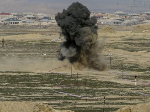 Pirəkəşküldə yararsız döyüş sursatları&nbsp;məhv ediləcək