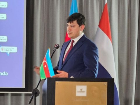 Fuad Muradov Niderlandda Azərbaycan icması ilə görüşdü - FOTOLAR