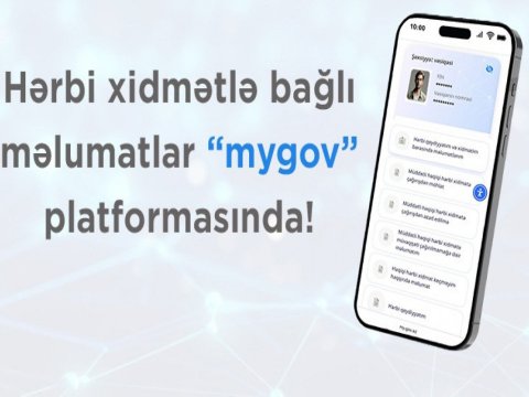 Hərbi xidmətlə bağlı məlumatlarda YENİLİK