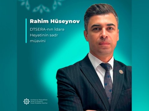 Agentlik sədrinə yeni müavin TƏYİN EDİLDİ