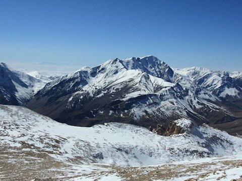 Şahdağa qar yağıb - FAKTİKİ HAVA