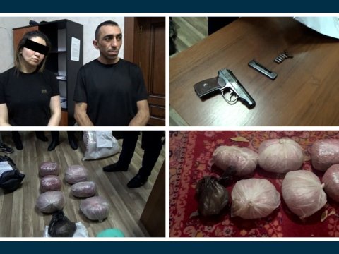 Narkokuryerliyə cəlb olunan tanışlar saxlanıldı