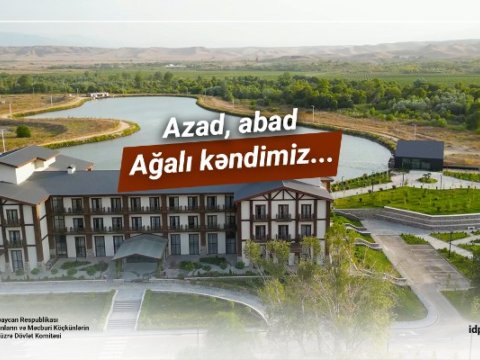 Azad, abad Ağalı kəndimiz... -&nbsp;VİDEO