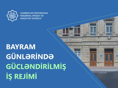 Nazirlik gücləndirilmiş iş rejiminə keçdi