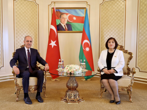 Sahibə Qafarova Kurtulmuşu təbrik etdi