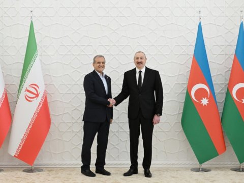 İlham Əliyev Pezeşkianla DANIŞDI&nbsp;