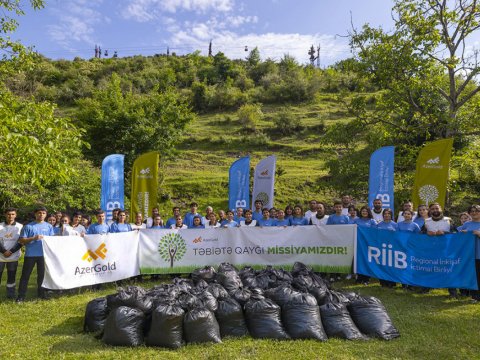 &ldquo;AzerGold&rdquo; və RİİB Daşkəsəndə ekoloji tədbirlər keçirib -&nbsp;FOTO