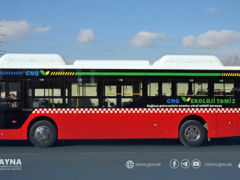 Bu il 400 ekoloji təmiz avtobus Bakıda işləyəcək