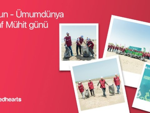 "Qırmızı Ürəklər Fondu" ekoloji aksiya&nbsp;keçirdi