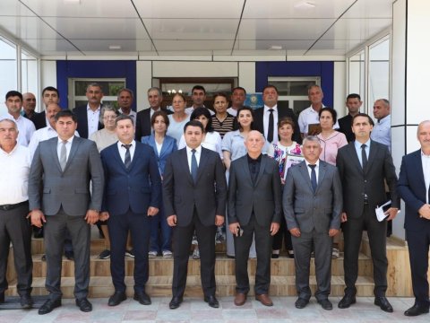 Neftçalada meliorasiya işçilərinin peşə bayramı qeyd olunub -&nbsp;FOTOLAR