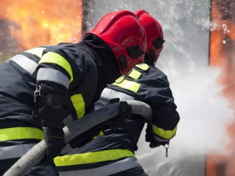 Sumqayıtdakı yanğında fəhlə xəsarət aldı