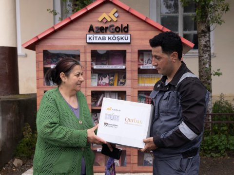 Daşkəsəndə yardım aksiyası keçirilib - FOTOLAR