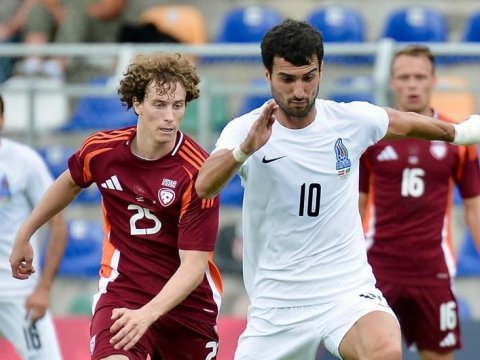 Latviya-Azərbaycan matçı qolsuz başa çatdı