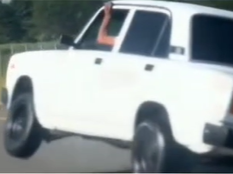 Avtoxuliqanlıq edən sürücü həbs olundu&nbsp;- VİDEO