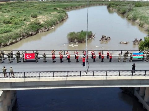 Naxçıvanda Azərbaycan-Türkiyə birgə hərbi təlimi - VİDEO