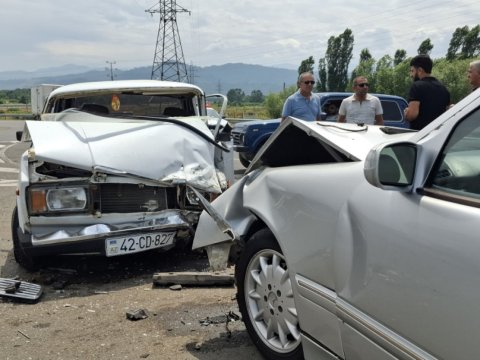 Lənkəranda qəza - Xəsarət alanlar var