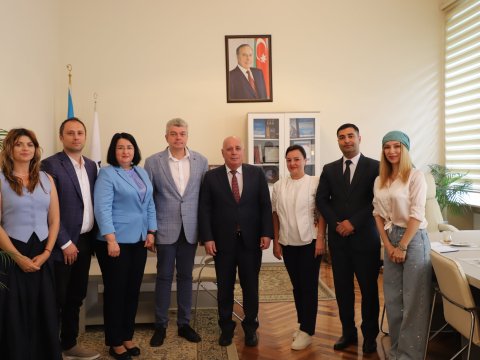 Rumıniya Universitetinin nümayəndələri Lənkəranda oldular