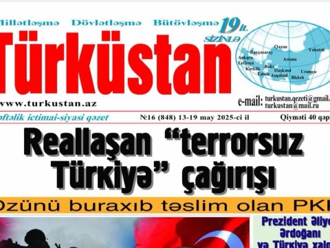 “Türküstan”ın 19 yaşı tamam oldu