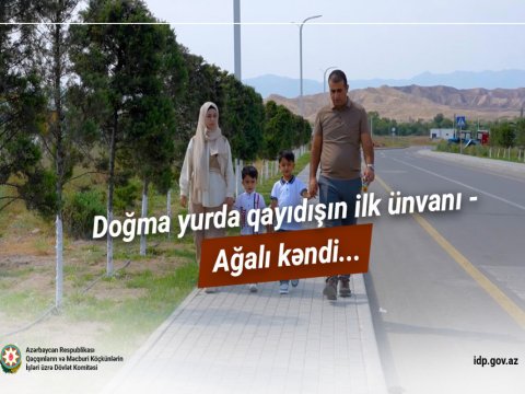 Dövlət Komitəsi Ağalı kəndi ilə bağlı videoçarx hazırladı -&nbsp;VİDEO