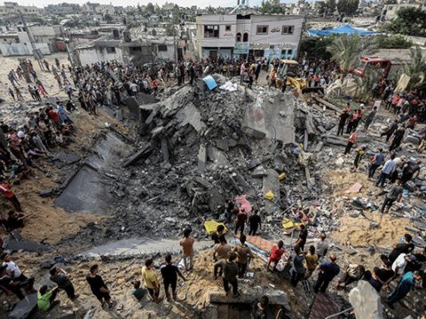 Qəzzada həlak olanların sayı 55 mini ÖTÜB