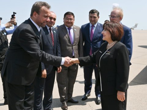 Sahibə Qafarova Qazaxıstanda