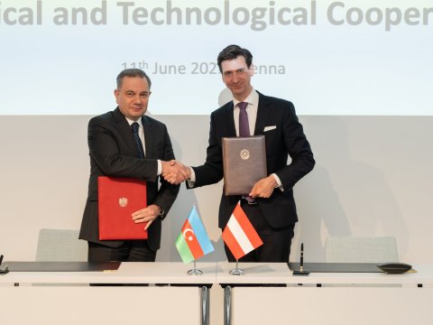 Azərbaycanla Avstriya arasında Hökumətlərarası Komissiyanın 11-ci iclası keçirilib - FOTO