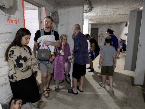 İsraildə məktəblər bağlandı: insanlar sığınacağa yerləşdirilir - FOTO