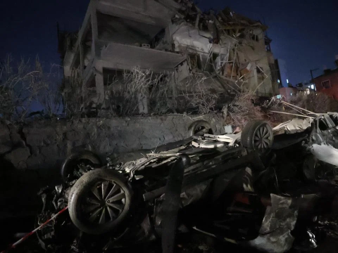 İranın hücumundan sonra Təl-Əvivdə BİNA ÇÖKDÜ