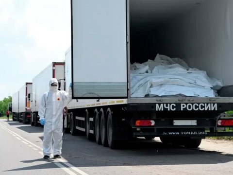 Rusiya Ukraynaya 1200 əsgərin meyitini təhvil verdi