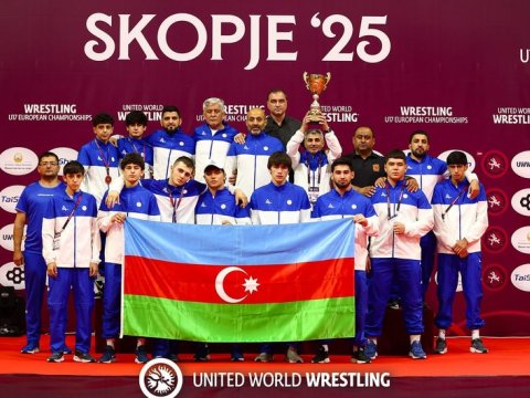 Güləşçimiz Avropa çempionu oldu