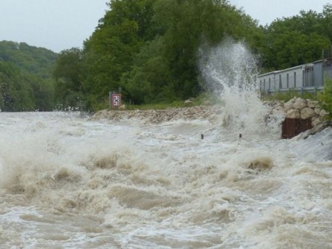 Talaçaydan sel&nbsp;keçir - Kürün səviyyəsi 54 sm artıb