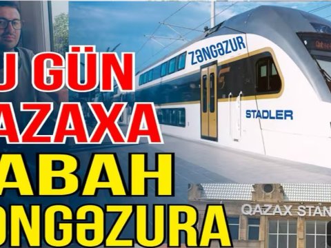 Bu gün Qazaxa, sabah Zəngəzura... - Qatarla səyahətdən REPORTAJ
