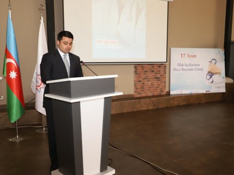 Neftçalada Tibb İşçilərinin Peşə Bayramı qeyd olunub - FOTO