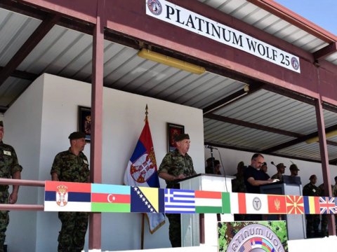 Azərbaycan hərbçiləri Serbiyada beynəlxalq təlimdə&nbsp;- FOTOLAR