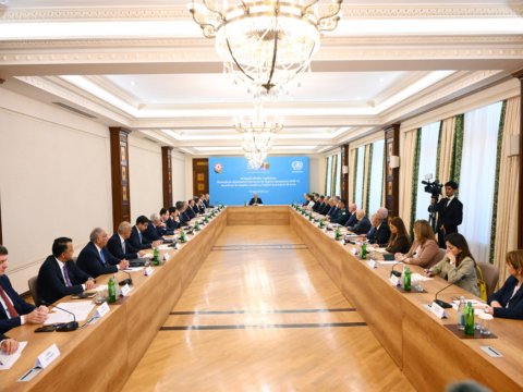 Samir Nuriyev&nbsp;Təşkilat Komitəsinin ilk iclasını keçirdi - FOTO