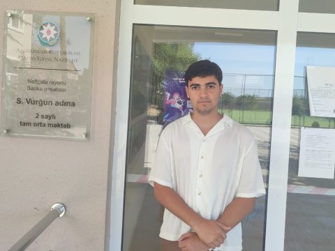 400 bal toplayan şagird - Mühəndis olmaq istəyirəm 