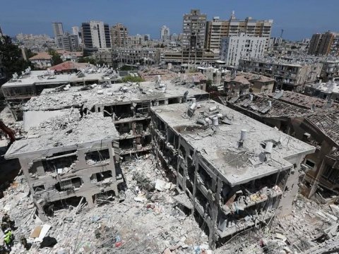 Gürcüstanın İsraildəki səfirliyinin yaxınlığına raket düşdü