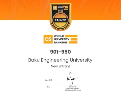 BMU dünyanın 1000 ən yaxşı universiteti sırasına&nbsp;daxil olub